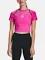 Under Armour Women's Run Anywhere Crop Short Sleeve Pink MD