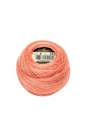 DMC Pearl Cotton Ball Size 8 87yd Dark Red Copper