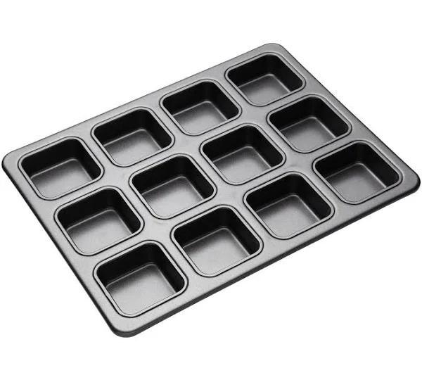 Mastercraft Heavy Base 12 Cup Square Brownie Pan