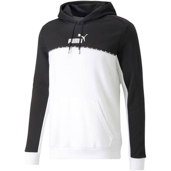 Puma Ess Block x Tape Hoodie Black M Man 673342-01-M