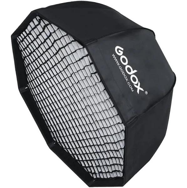 Godox 95cm Constructable Octagonal Softbox With Grid For Bowens