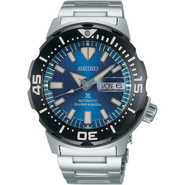 Seiko SRPE09K Prospex Automatic Divers Save The Ocean Special Edition Watch