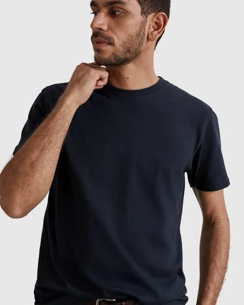 Country Road Australian Made T-Shirt Small Navy AU384670