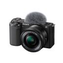 Sony ZV-E10 with 16-50mm Lens Kit Black Mirrorless Camera