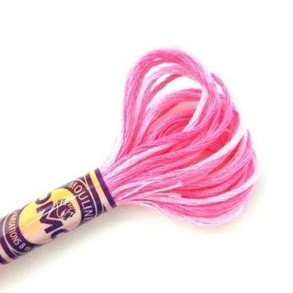 DMC Color Variations 4180 Rose Petals Embroidery Floss