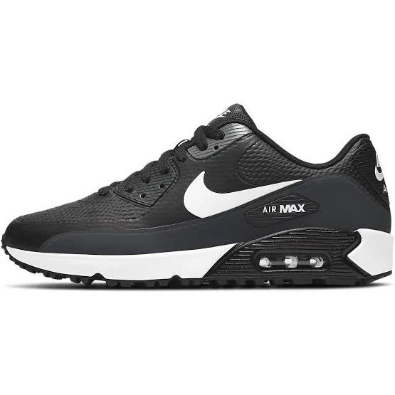 Nike Air Max 90 G Golf Shoes - Black/White