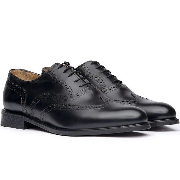 Mens Brogue Shoes | Sparrods & Co Black / EU 40