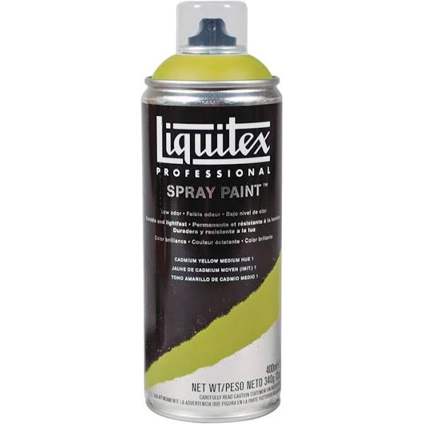 Liquitex Professional Spray Paint 400 ml, Cadmium Yellow Medium Hue 1