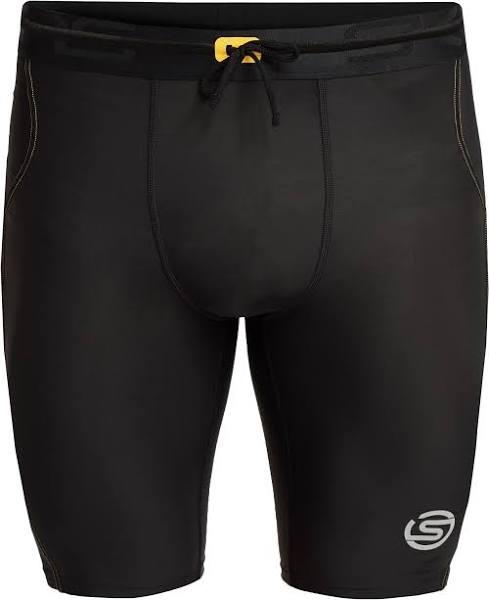 Skins Series 3 Half Tights Black Mens