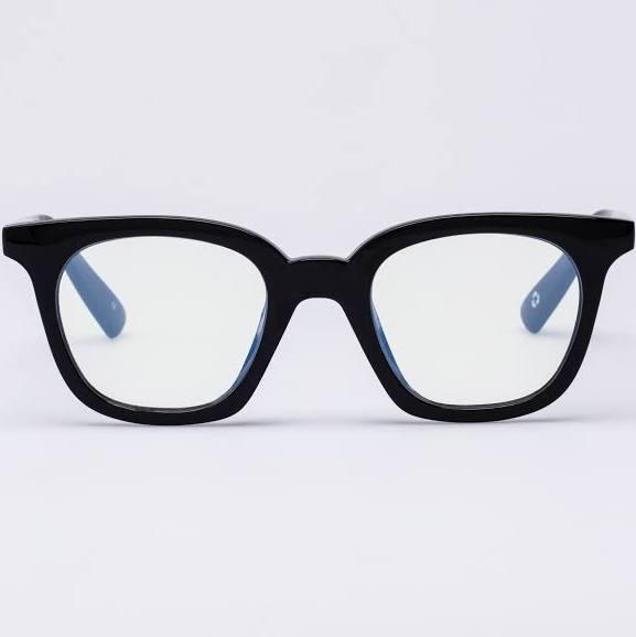 The Book Club The Snatcher in Black Tie 47mm Reading Glasses - Black Marker