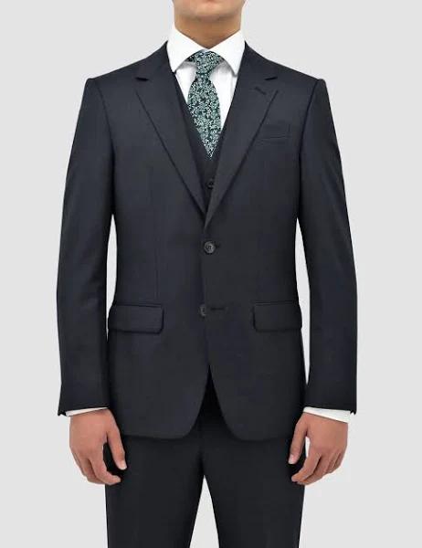 Boston Classic Fit Michel Suit in Navy Pure Wool B704-11 Mens