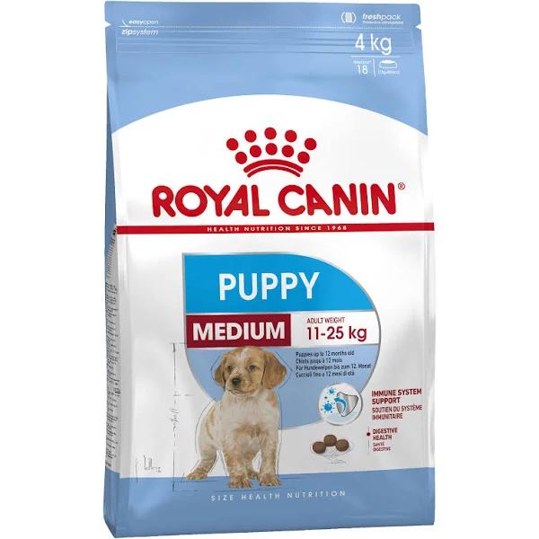 Royal Canin Medium Puppy Dry Dog Food - 4 kg