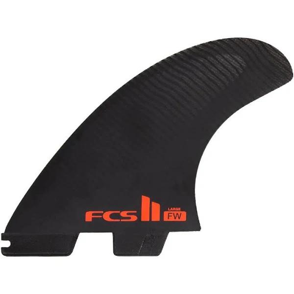 FCS II FW PC Black Tri Fins M