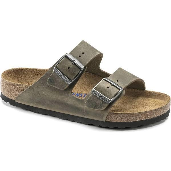 Birkenstock Unisex Arizona fl WB Sandal (Faded Khaki)