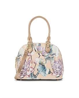 David Jones Serenade Allegra Small Patent Leather Bag in Floral