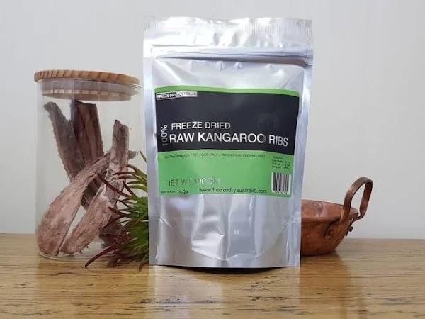 Freeze Dry Australia Kangaroo Ribs - 100g