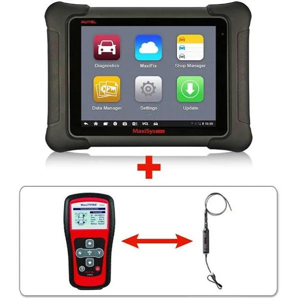 Autel Maxisys Elite+TS401+MV105 Diagnostic Tool with Specific Car ECU Coding & Programming TPMS Diagnostics & Service & Inspection Video Scope + 2