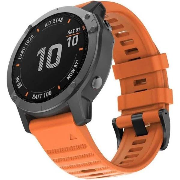 Garmin Fenix 5/6/5X/6X Smartwatch Band Orange