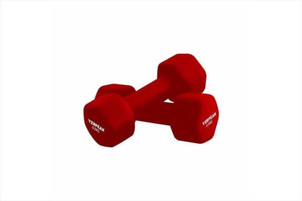 Verpeak Neoprene Dumbbell 0.5kg x 2 (Red)