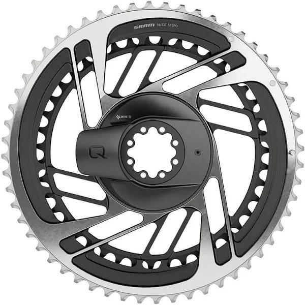 SRAM Red AXS D1 52/39T 12sp Direct Mount Powermeter/Chainring Kit Polar Grey w/ Front Derailleur