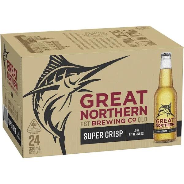 Great Northern Super Crisp Lager Bottles 330ml