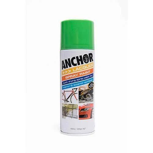 Anchor Lacquer Aerosol Paint Grass Green 300g