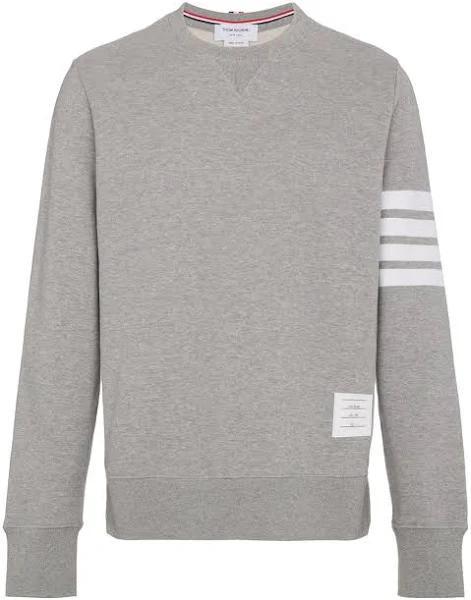 Thom Browne Engineered 4-Bar Jersey Sweatshirt - Grey