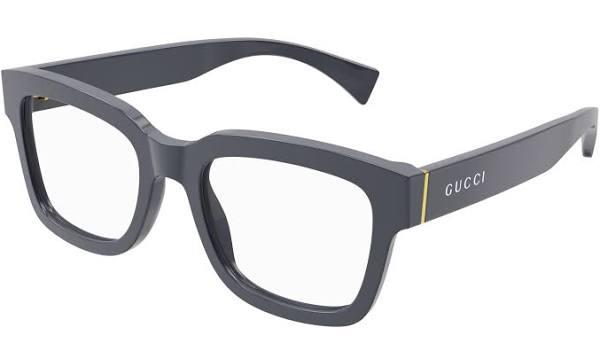 Gucci Gray Square Glasses