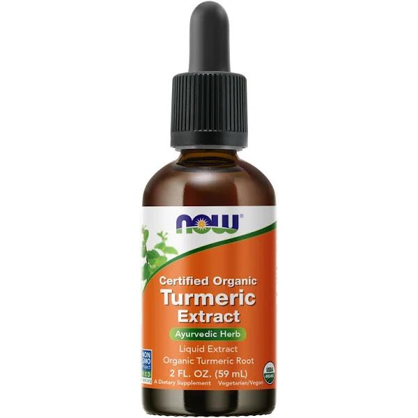 Now Foods Certified Organic Turmeric Extract - 2 fl oz (59 ml)