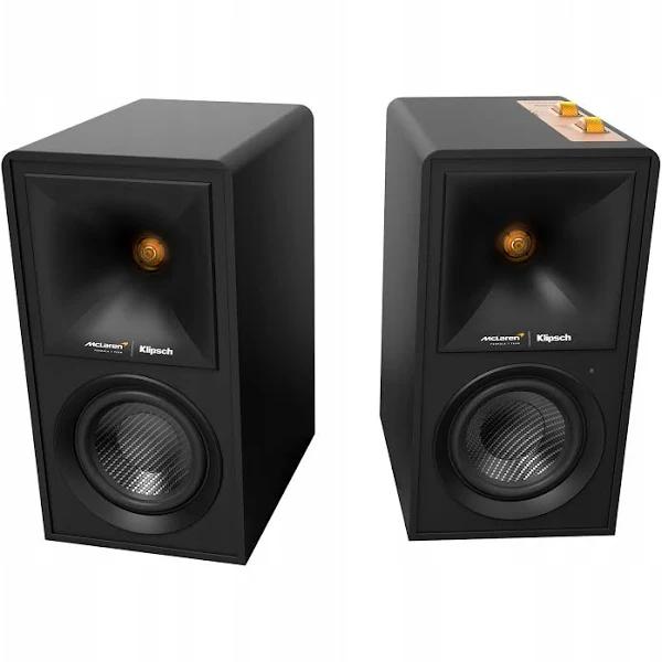 Klipsch The Fives McLaren Edition Powered Monitors Speakers Bluetooth 2pc