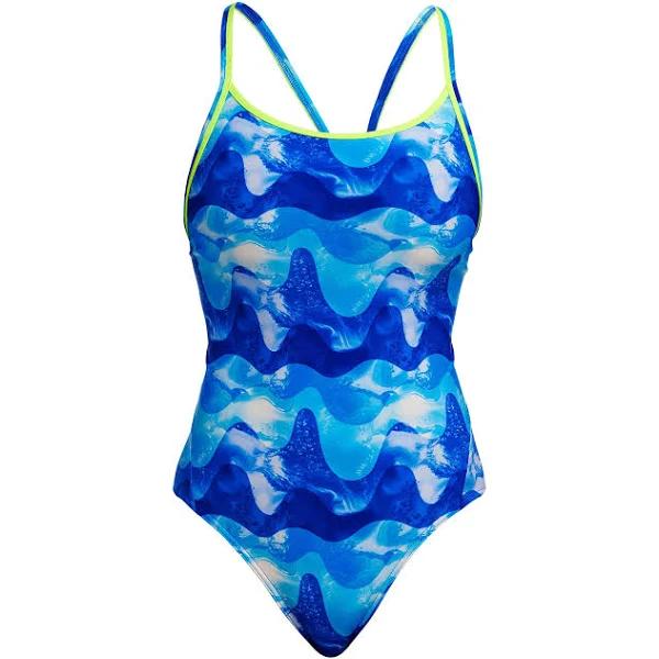 Funkita Diamond Back One Piece Dive in | Ladies Swimwear