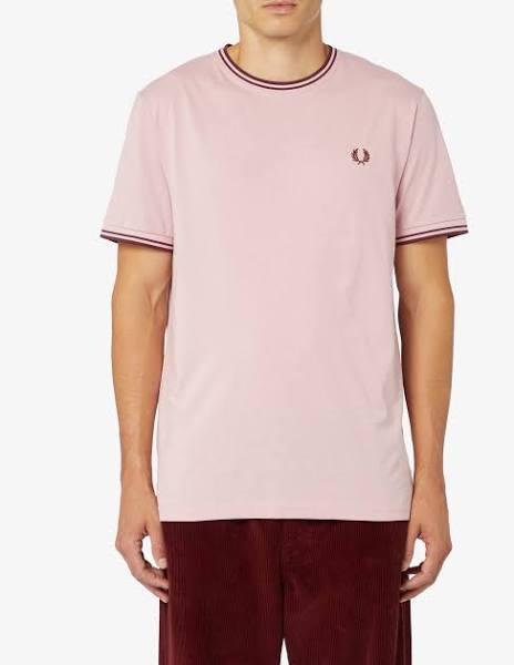 Fred Perry - Twin Tipped Chalky Pink - T-Shirt