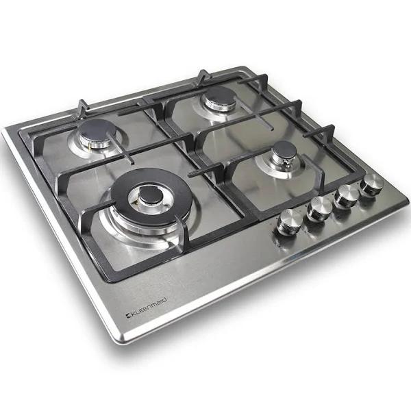 Kleenmaid 60cm Gas Cooktop GCT6012 Stainless Steel