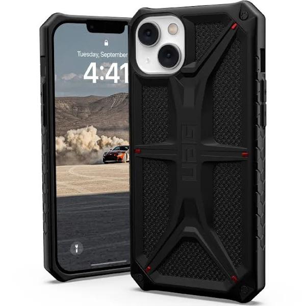 UAG Monarch Case For iPhone 14 Plus Kevlar Black