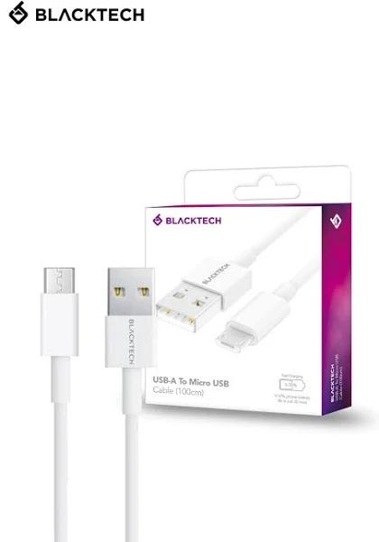 Blacktech USB-A To Lighting Type C Micro USB Fast Charging Cable