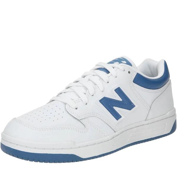 New Balance 480L Unisex Trainers, Size: 42, White - Leather/synthetics