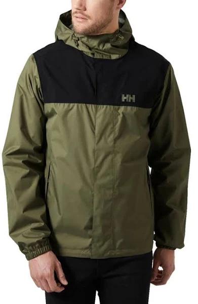 Helly Hansen Vancouver Mens Rain Jacket - Lav Green - L