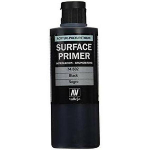 Vallejo Black Surface Primer 200ml