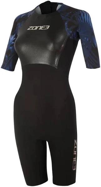 Zone3 Swimskin Wetsuit Black Blue Women - XL