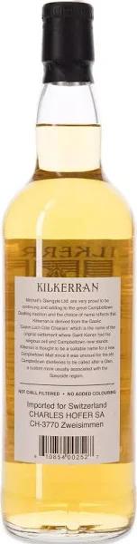 Kilkerran 12 Year Old Single Malt Scotch Whisky 700ml