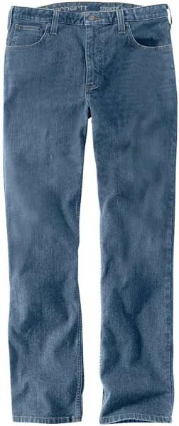 Carhartt Rugged Flex Straight Tapered Jeans, Blue,