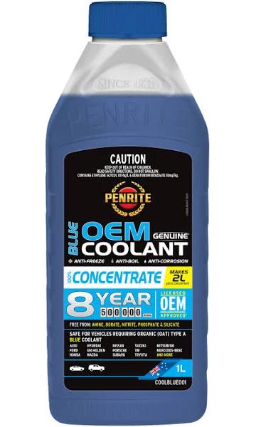 Penrite Blue OEM Coolant Concentrate 1L COOLBLUE001