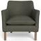 Harbour Leather Occasional Chair Pewter by Freedom, 100% Leather TN