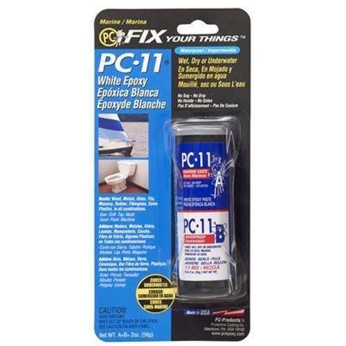 PC11 White Epoxy Paste Glue Marine Use No Sag No Drip White PC Fix 56g