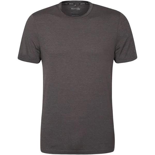 Mountain Warehouse Mens Agra Melange T-Shirt (Black) (XS)