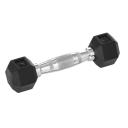 Celsius 1kg Rubber Hex Dumbbell 1 Piece