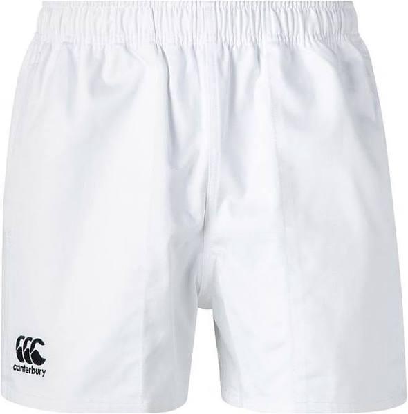 Canterbury Men's Professional Polyester Shorts - White, Large