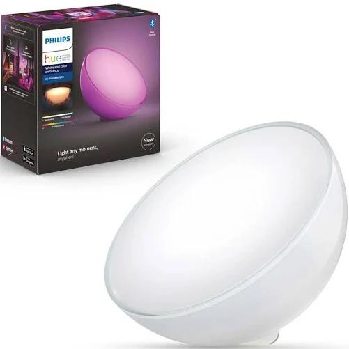 Philips Hue Go 2.0 White & Colour Ambiance Smart Portable Light with Bluetooth, Works with Alexa and Google Assistant