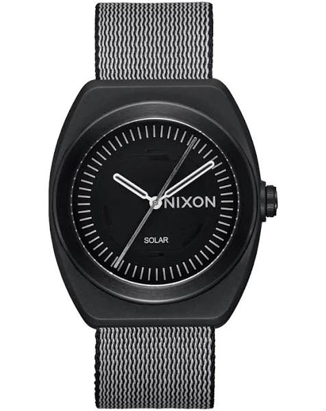 Nixon Light-Wave Solar Watch - All Black