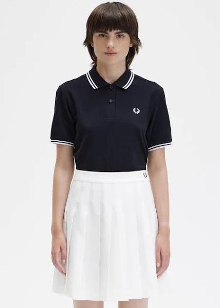 Fred Perry Twin Tipped Polo Shirt in Black